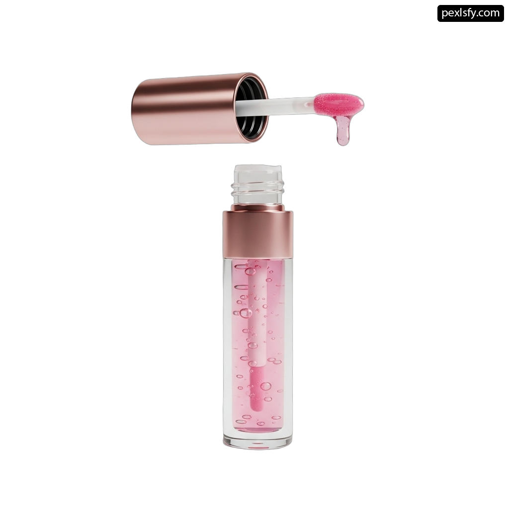 Bottle of liquid with a pink liquid in it png transparent background