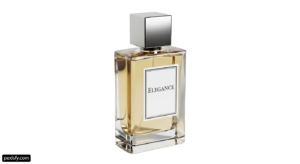 Bottle of perfume on a white background png transparent background
