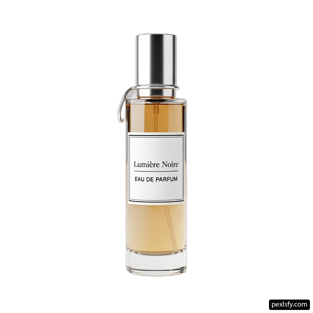 Bottle of perfume sitting on top of a table png transparent background