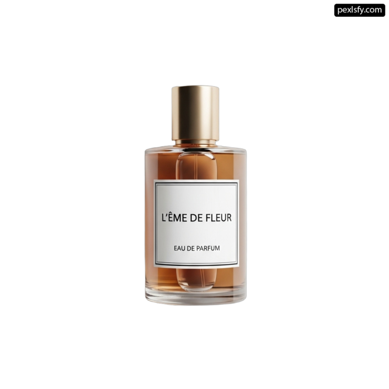 Bottle of perfume sitting on top of a white surface png transparent background