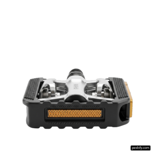 Close up of a bicycle pedal on a white background png transparent background