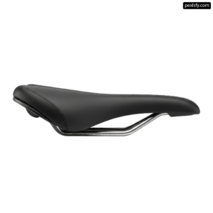 Close up of a bicycle seat on a white background png transparent background