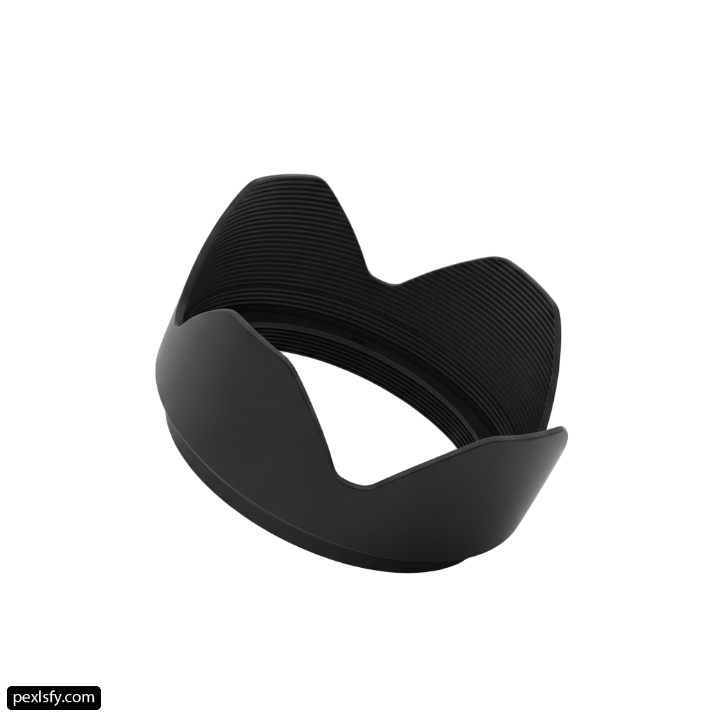 Close up of a black headband on a white background png transparent background