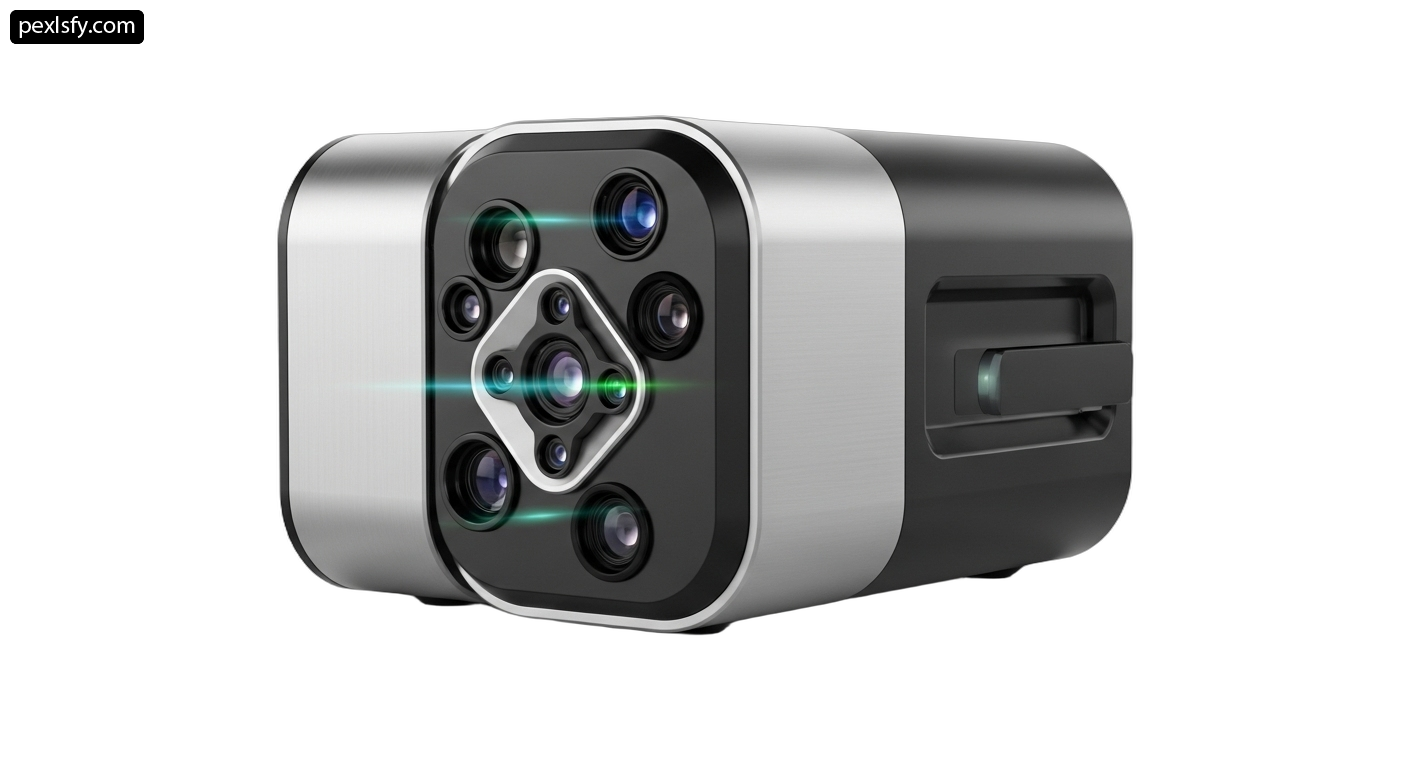 Close up of a camera on a white background png transparent background