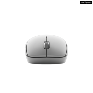 Close up of a computer mouse on a white surface png transparent background