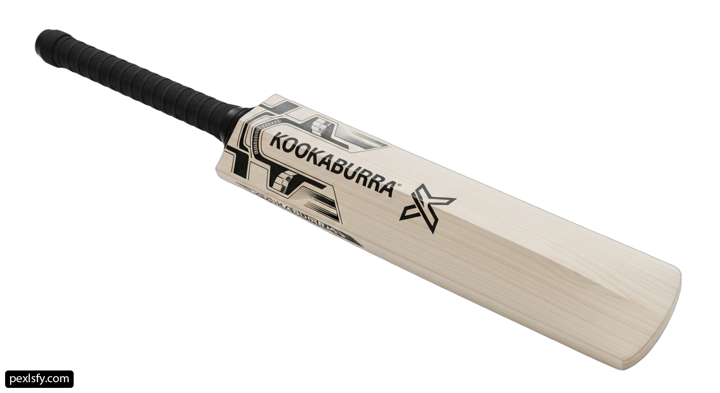 Close up of a cricket bat on a white background png transparent background
