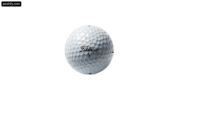 Close up of a golf ball on a white background png transparent background