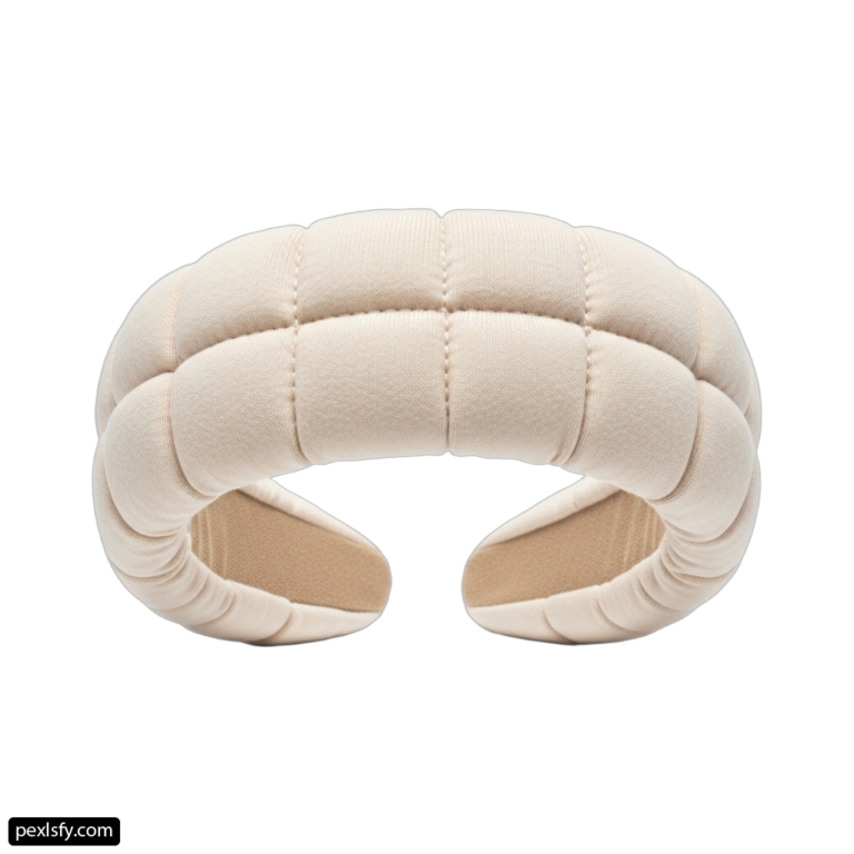 Close up of a headband on a white background png transparent background