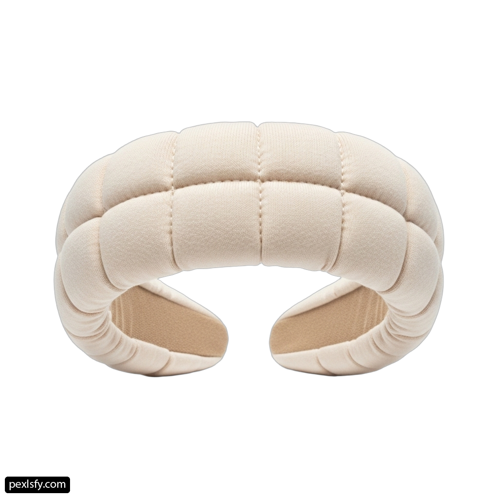 Close up of a headband on a white background png transparent background