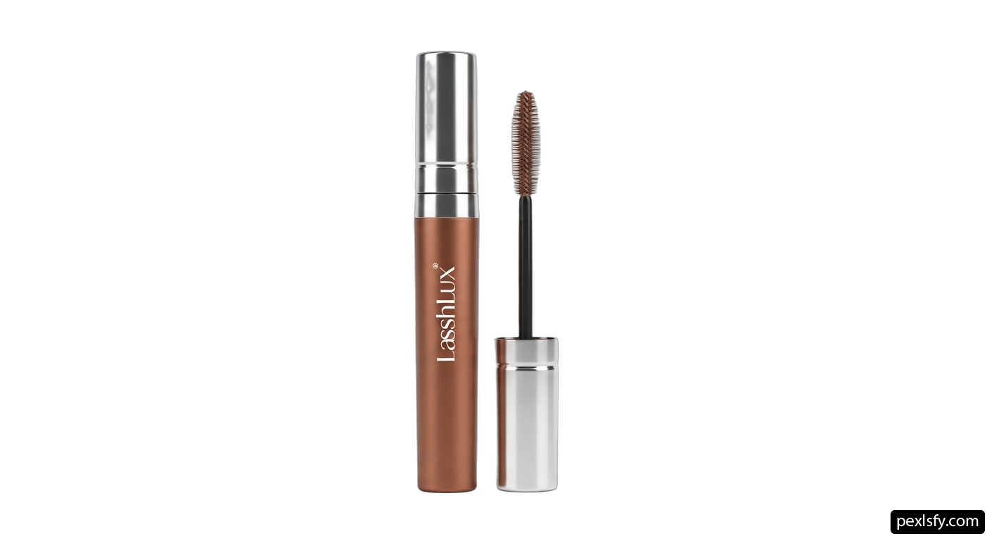 Close up of a mascara on a white background png transparent background