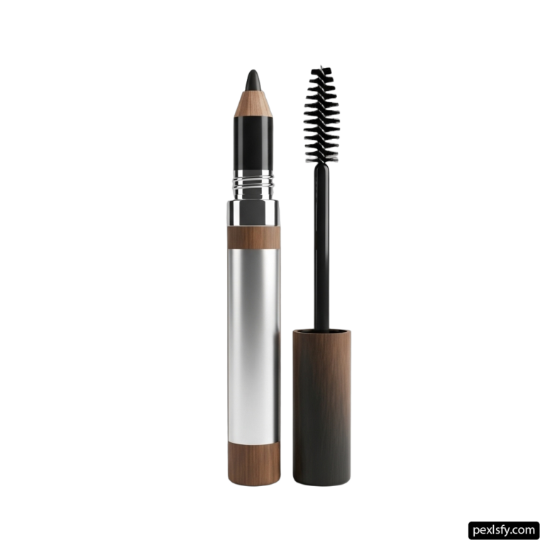 Close up of a mascara on a white background png transparent background