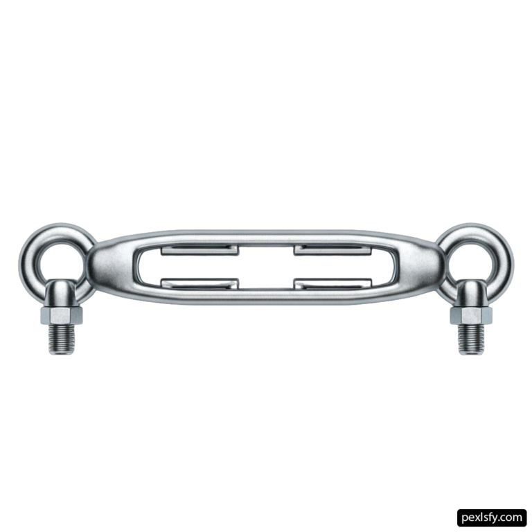 Close up of a metal hook on a white background png transparent background