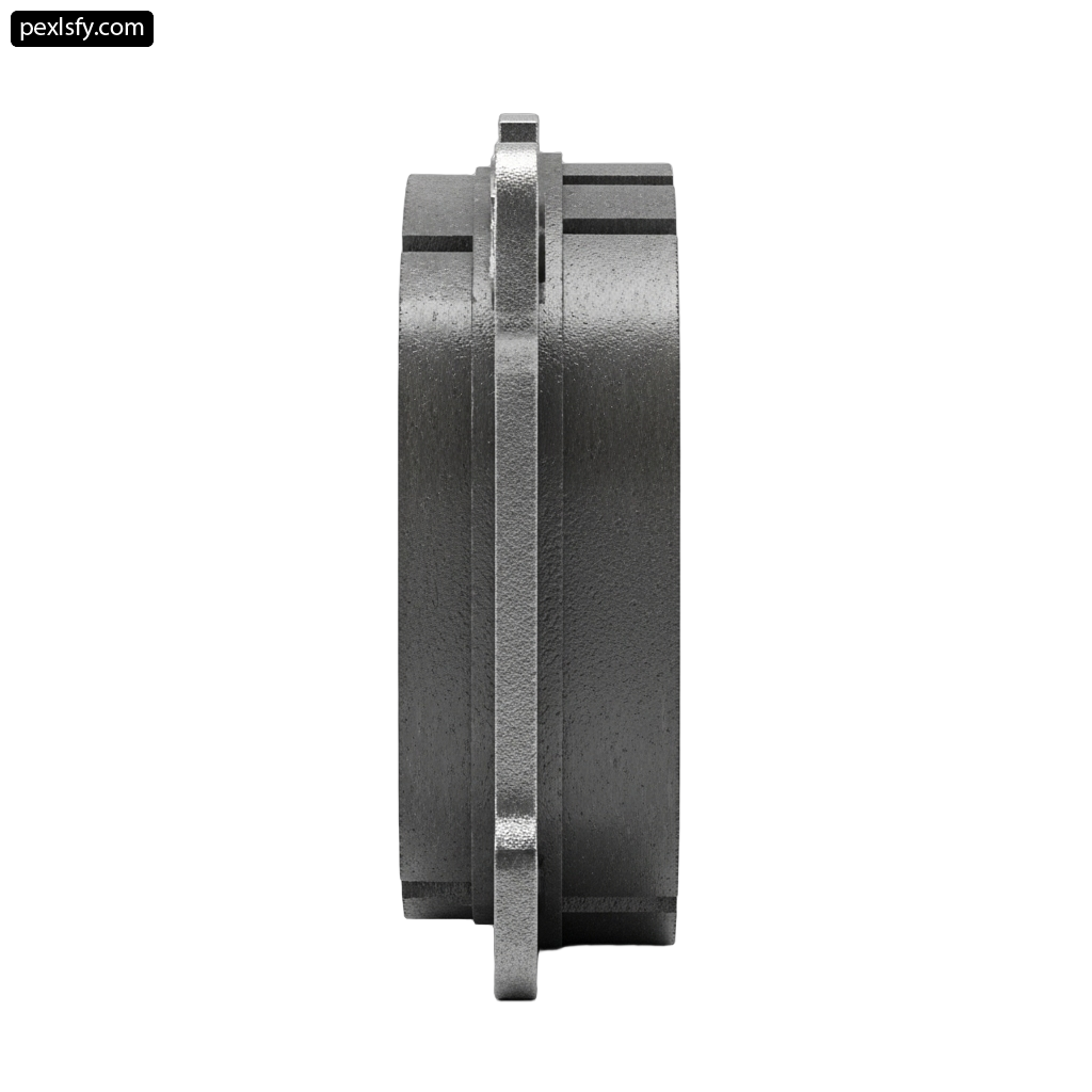 Close up of a metal object on a white background png transparent background