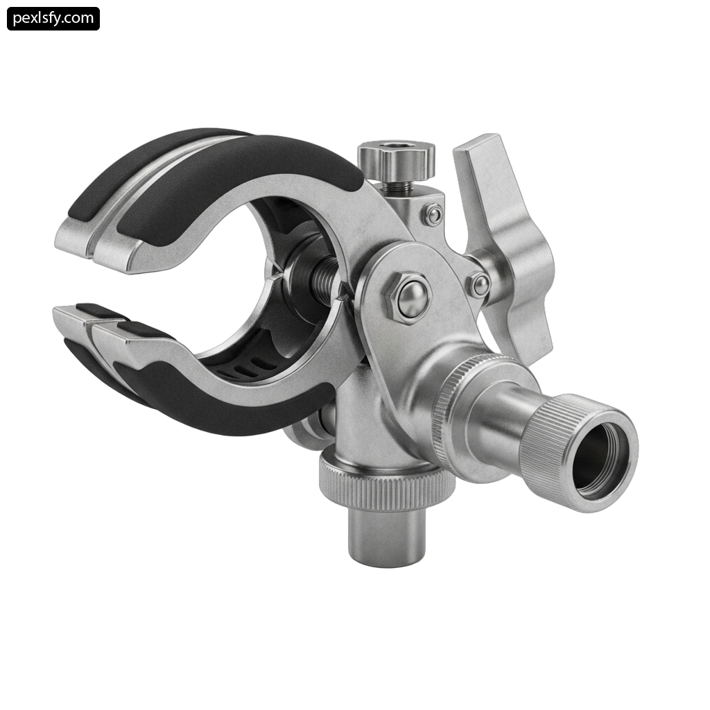 Close up of a metal object on a white background png transparent background