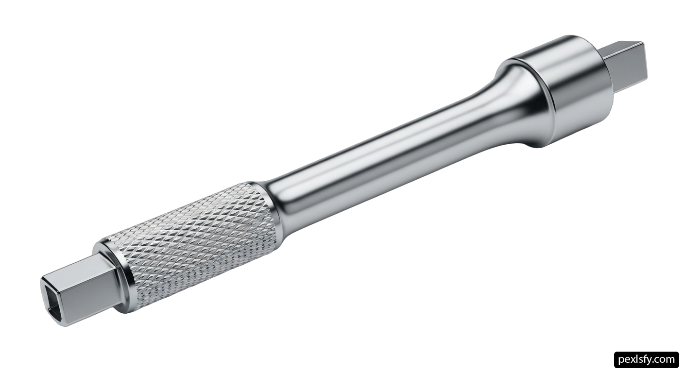 Close up of a metal tool on a white background png transparent background