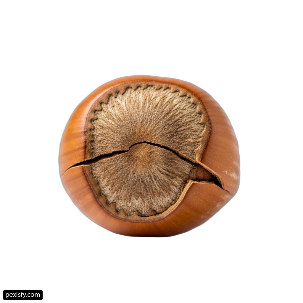 Close up of a mushroom on a white background png transparent background