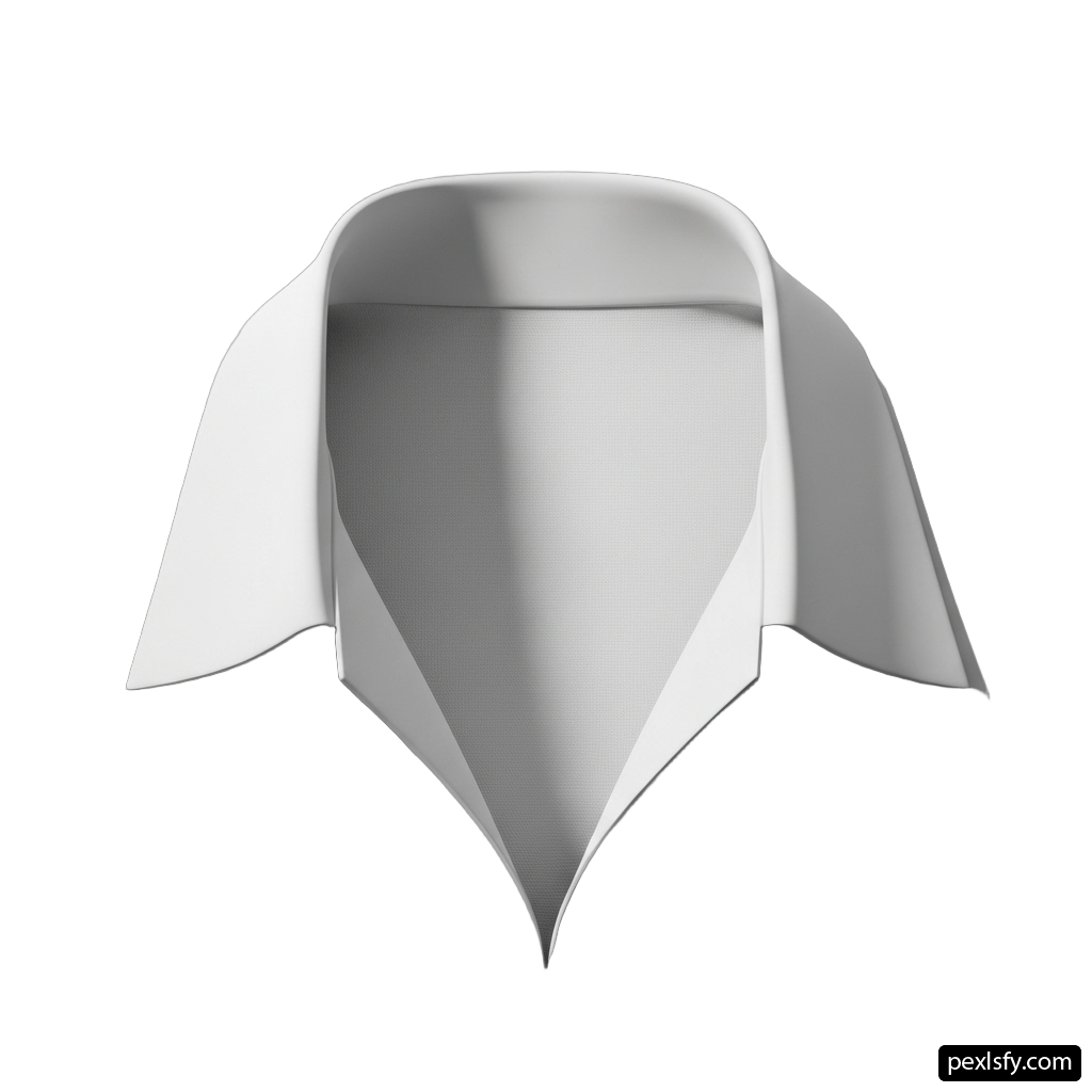 Close up of a white sheet of paper on a white background png transparent background