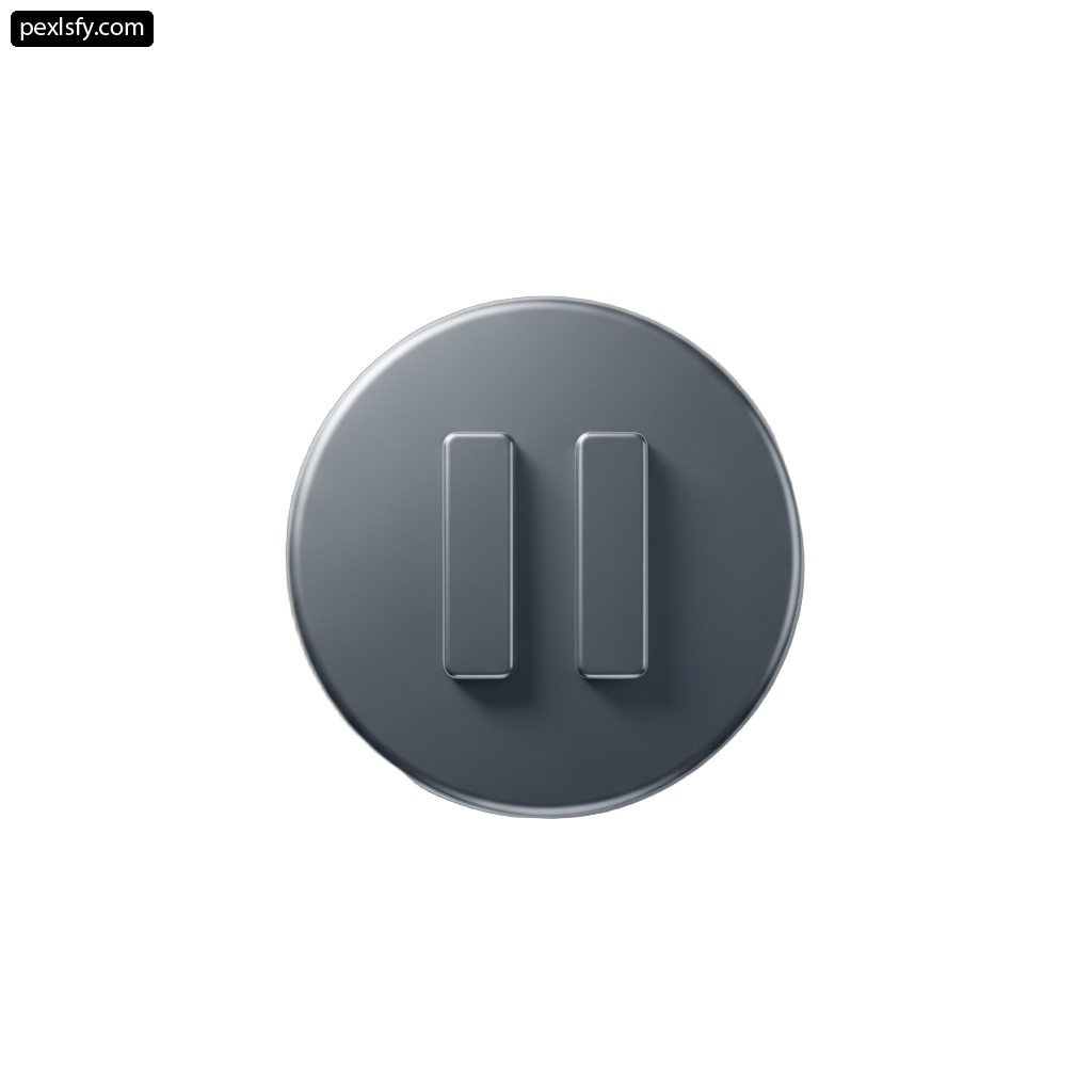 Gray light switch on a white background png transparent background