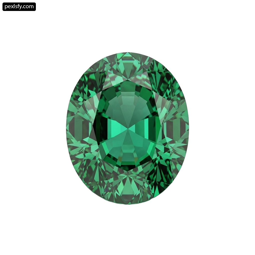Green diamond on a white background png transparent background