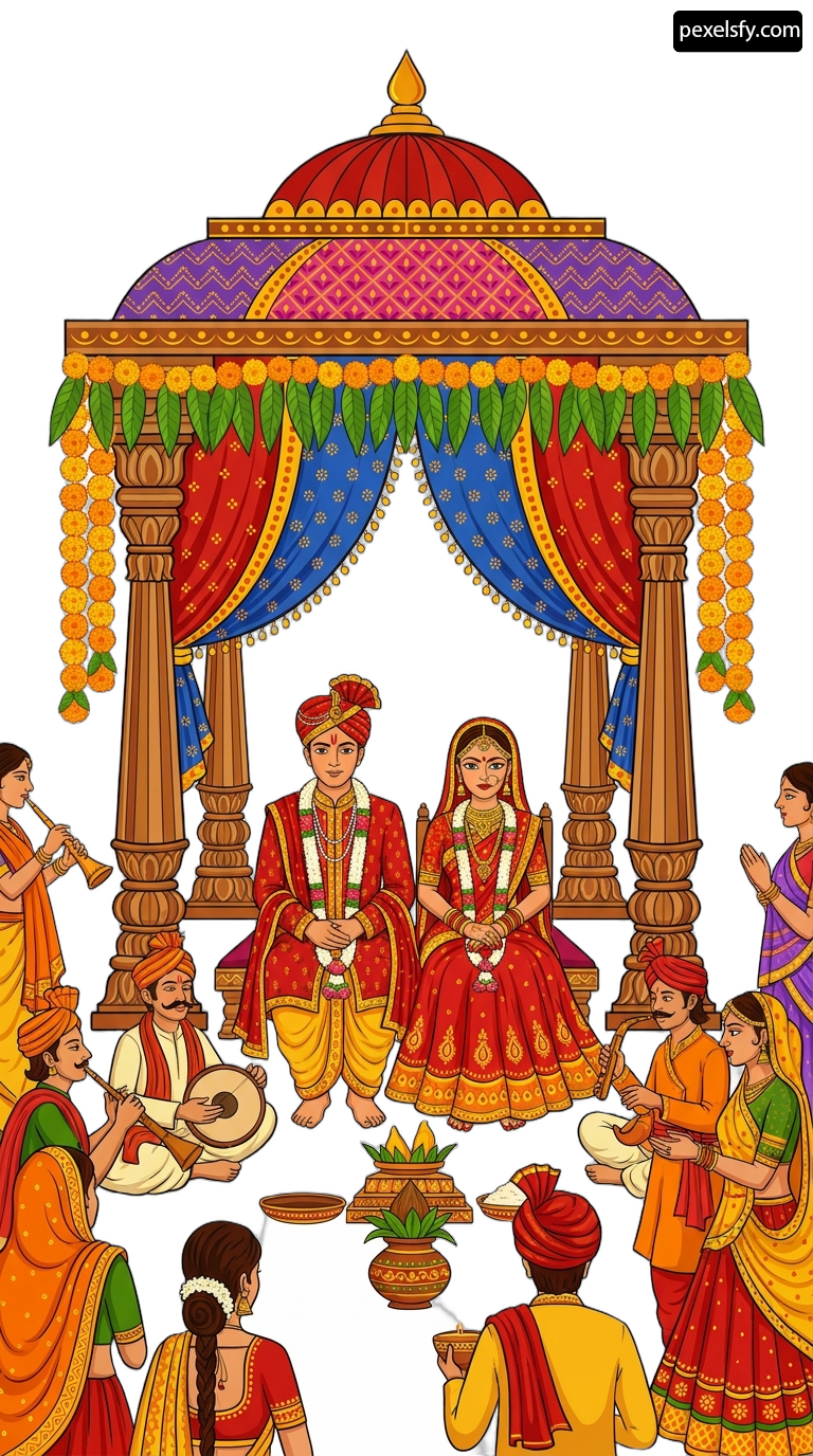 Group of people sitting in front of a gazebo png transparent background