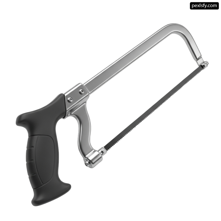 Hand saw on a white background png transparent background