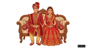 Man and a woman sitting on a couch png transparent background
