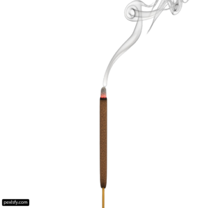 Matchstick with smoke coming out of it png transparent background