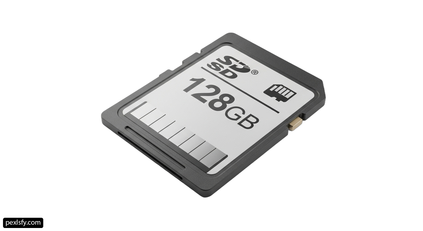 Memory card is shown on a white background png transparent background