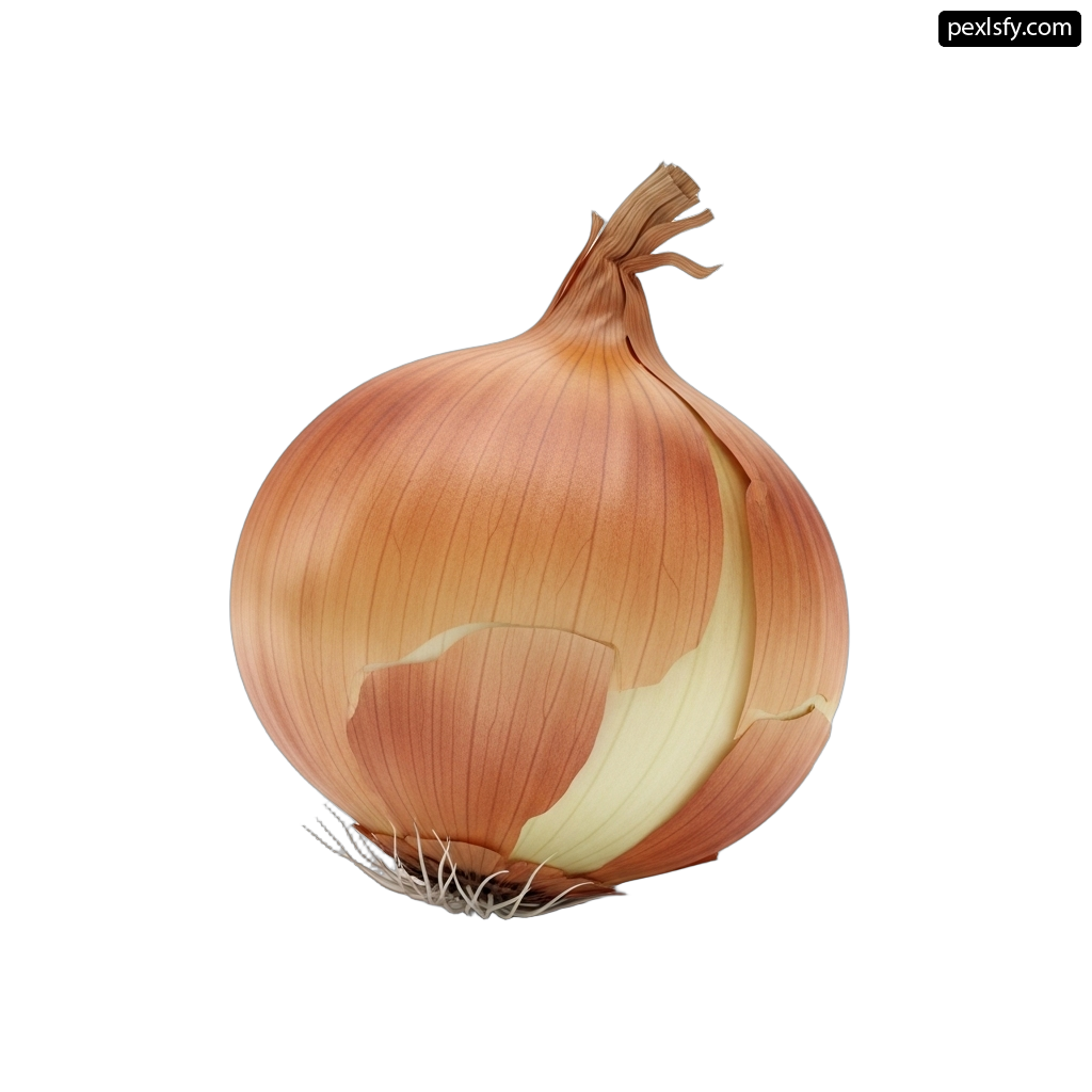 Onion on a white background png transparent background