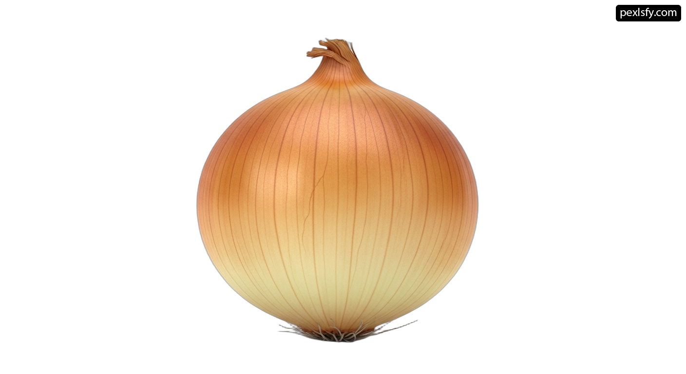 Onion on a white background png transparent background
