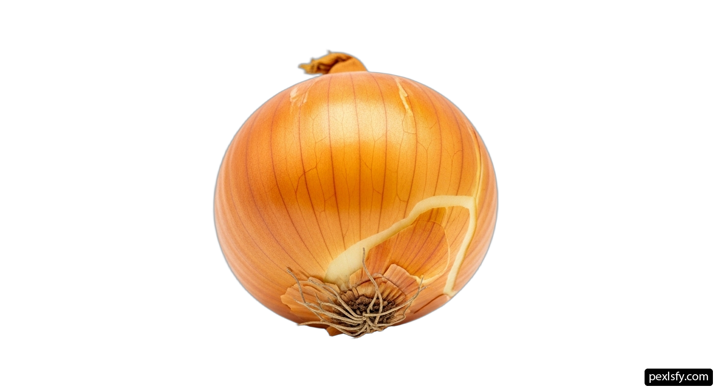 Onion on a white background png transparent background