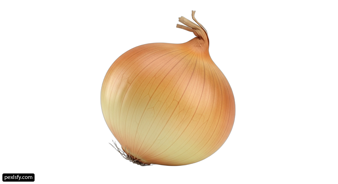 Onion on a white background png transparent background