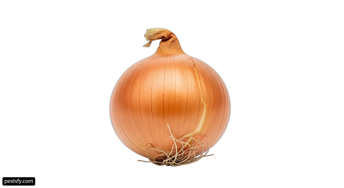 Onion on a white background png transparent background