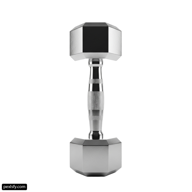 Pair of dumbbells on a white background png transparent background
