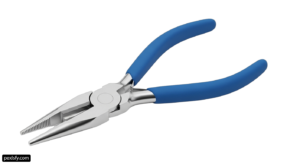 Pair of pliers on a white background png transparent background