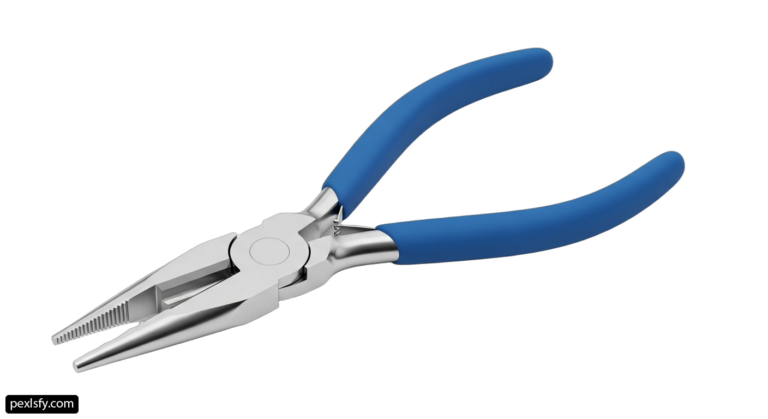 Pair of pliers on a white background png transparent background