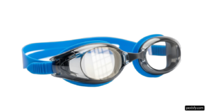 Pair of swimming goggles on a white background png transparent background