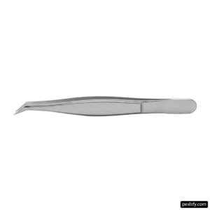 Pair of tweezers on a white background png transparent background