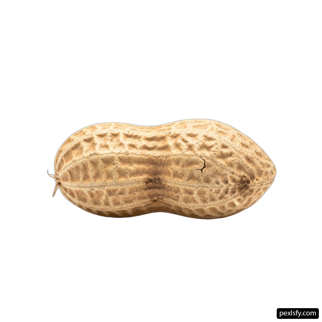 Peanut on a white background png transparent background
