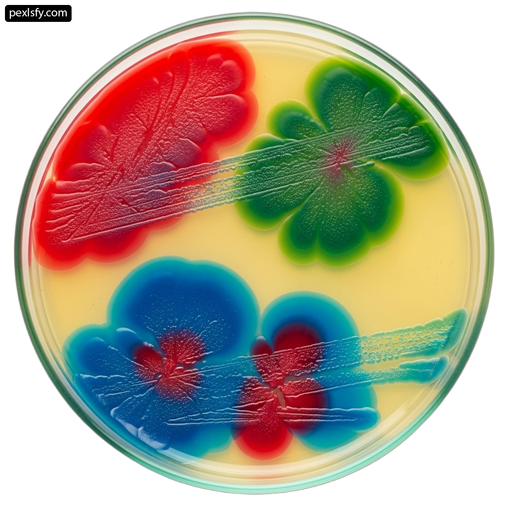 Petri dish with a flower design on it png transparent background