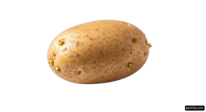 Potato on a white background png transparent background