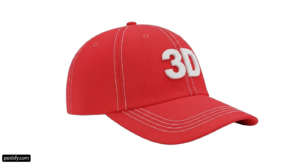 Red baseball cap with the number 30 on it png transparent background