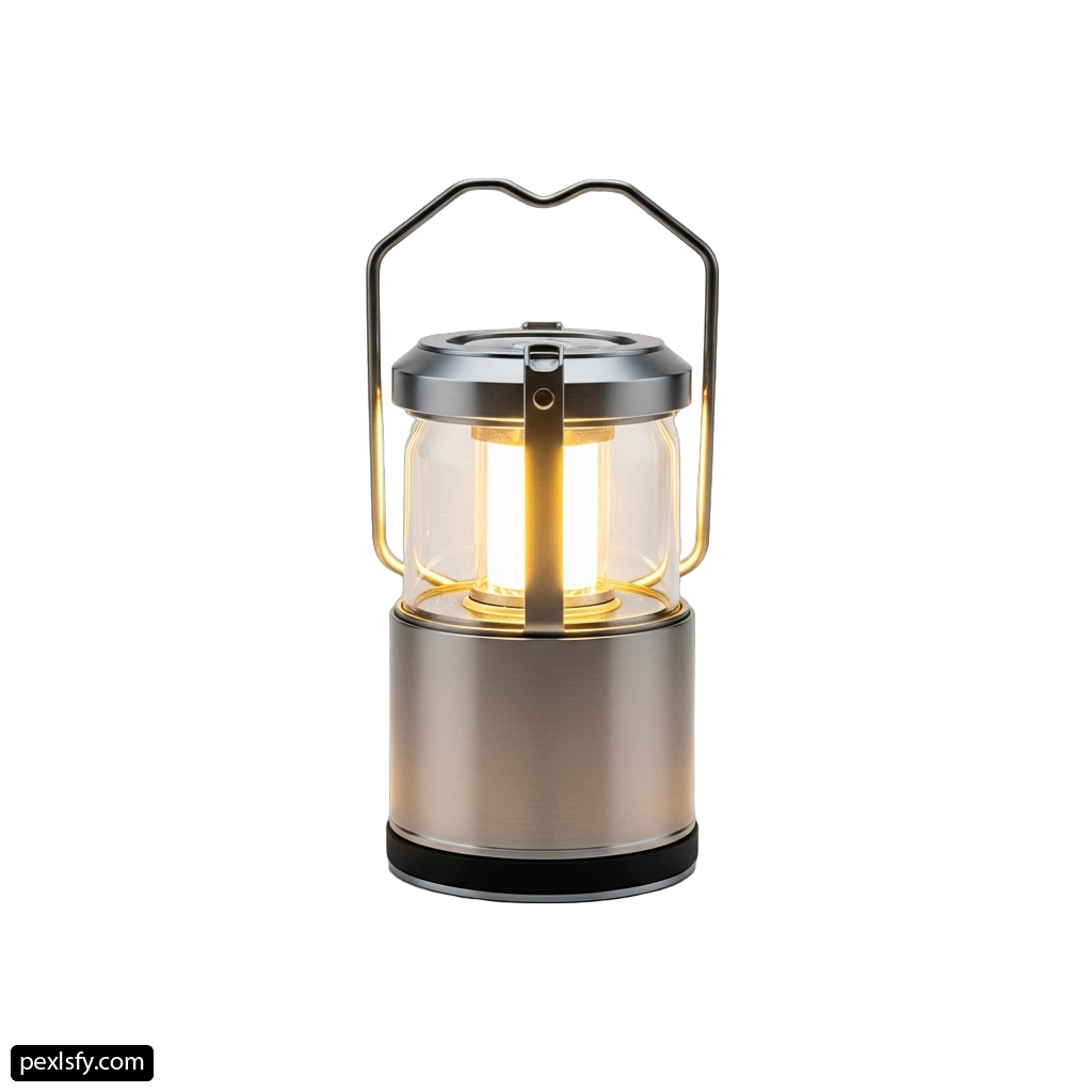 Silver and gold lantern on a white background png transparent background