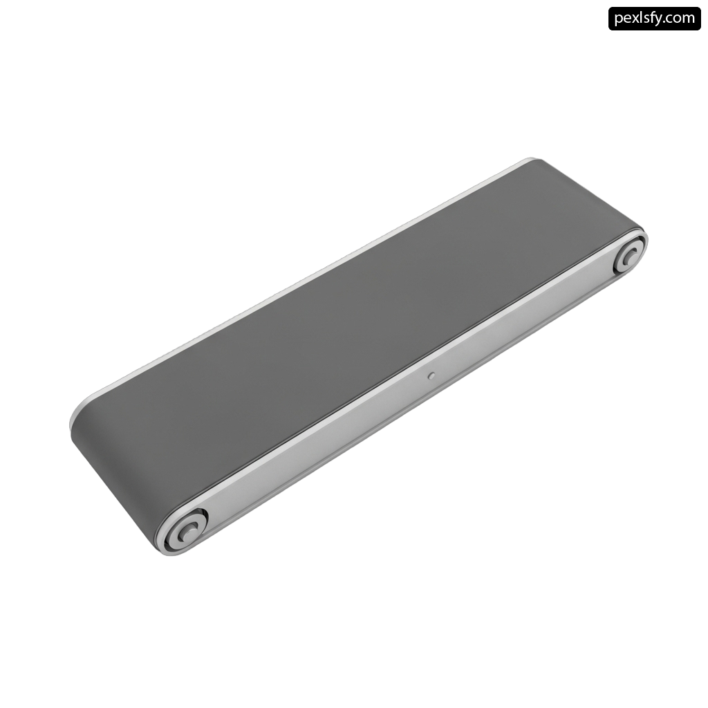 Silver power bank on a white background png transparent background