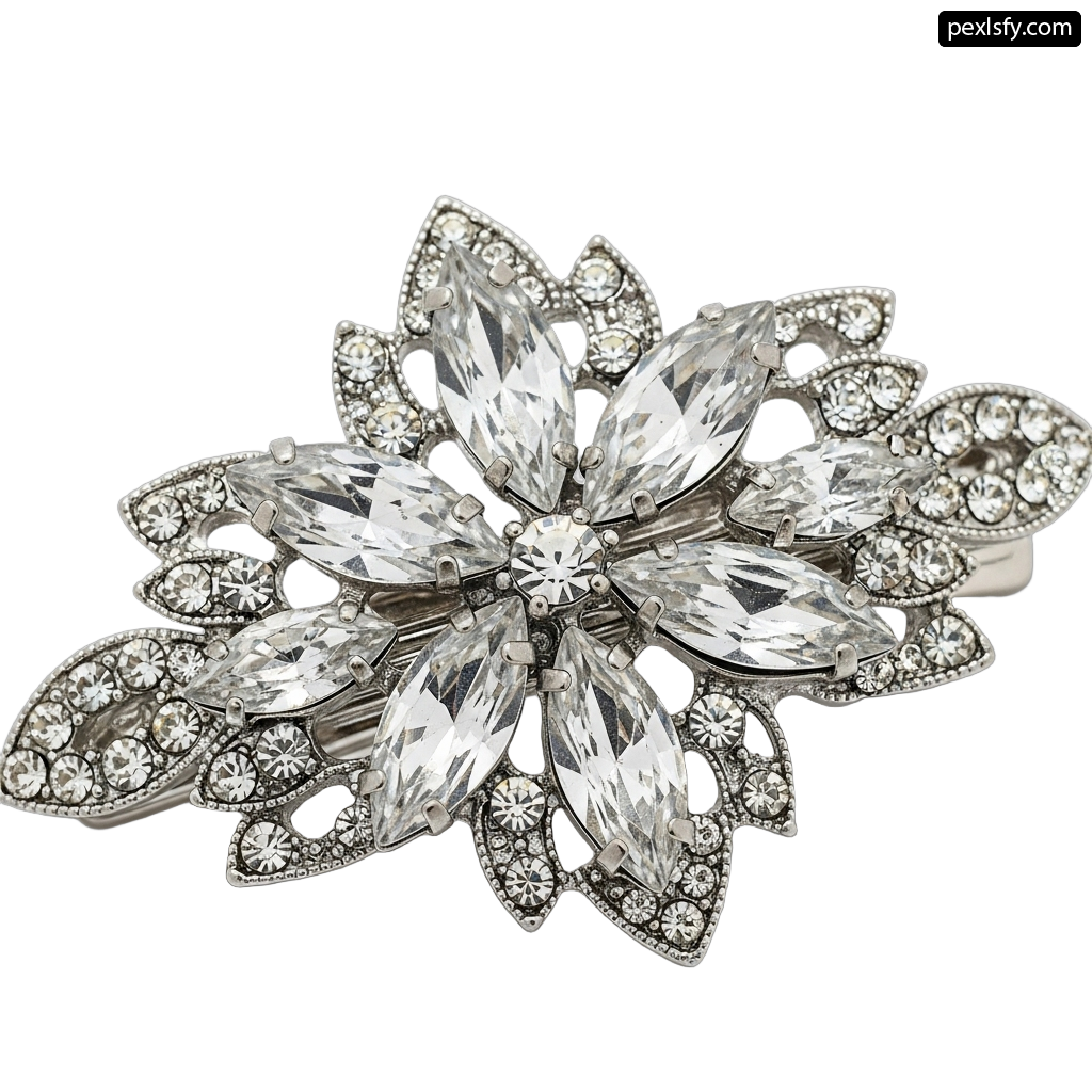 Silver ring with a flower design on it png transparent background