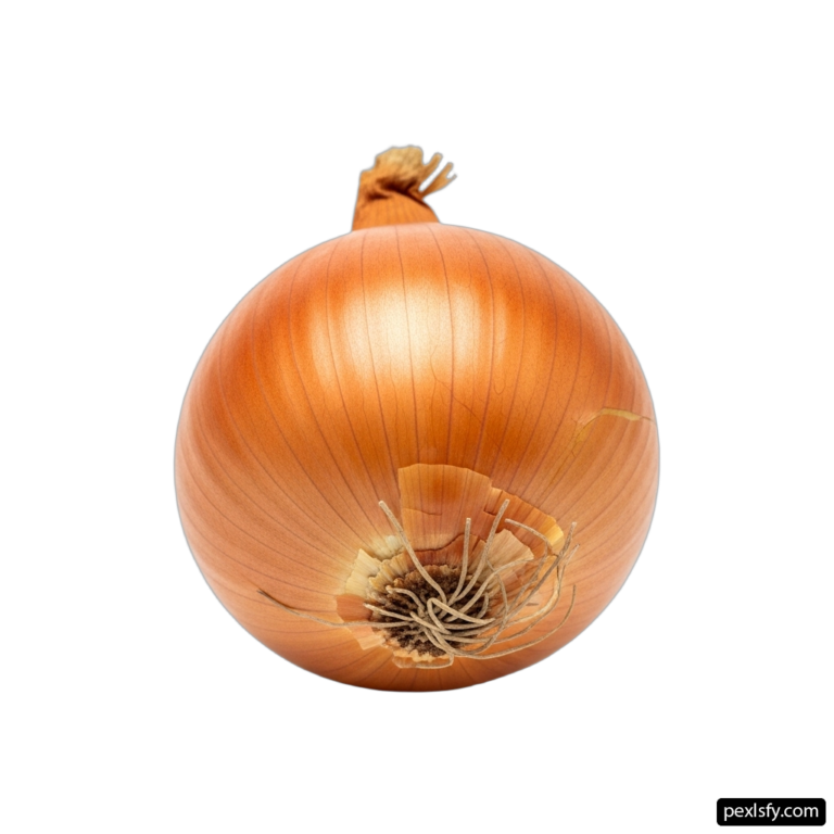Single onion on a white background png transparent background