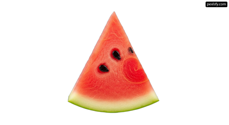 Slice of watermelon with eyes on it png transparent background