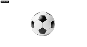 Soccer ball on a white background png transparent background