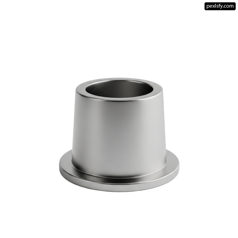Stainless steel cup on a white background png transparent background
