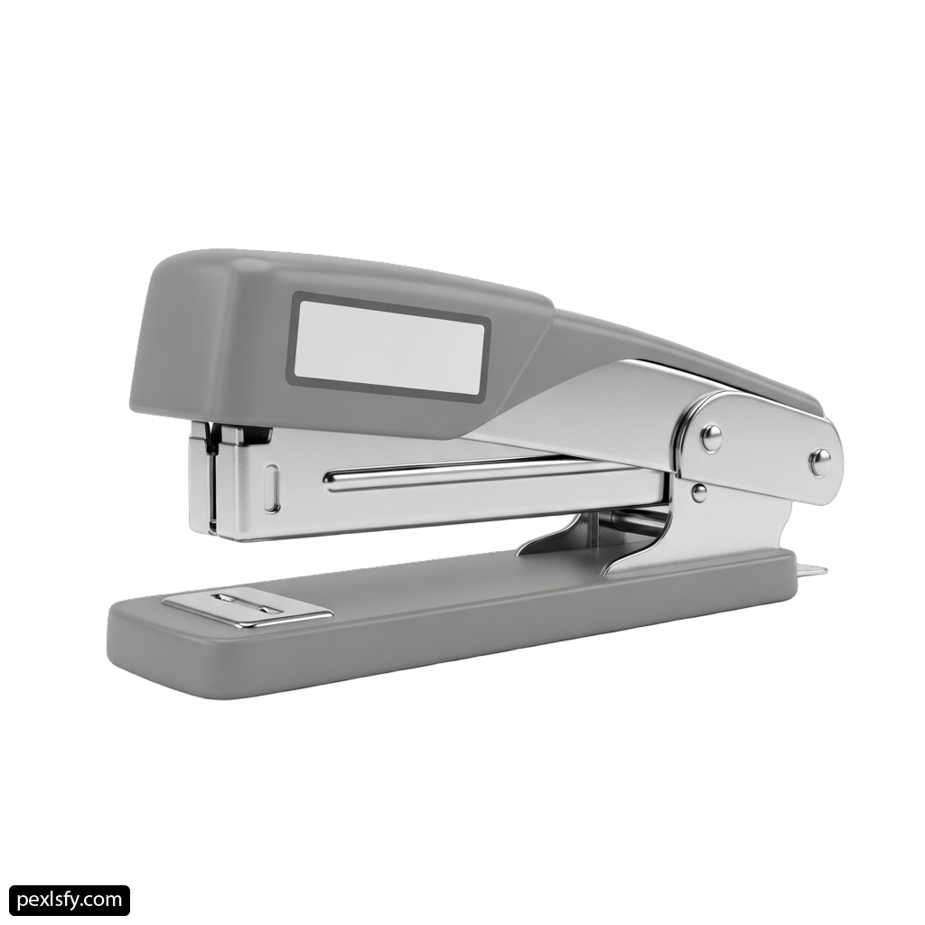 Stapler on a white background png transparent background